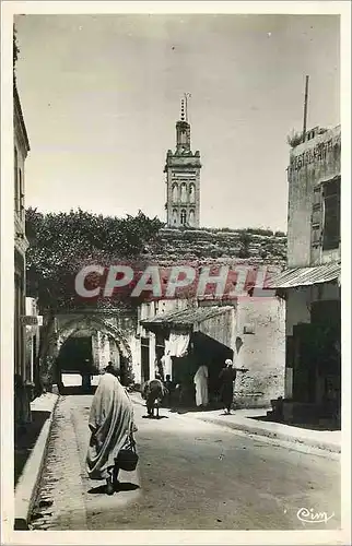 Cartes postales moderne Meknes rue bab guenaona