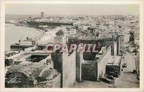 Moderne Karte Rabat vue generale prise de la terrasse des oudaias