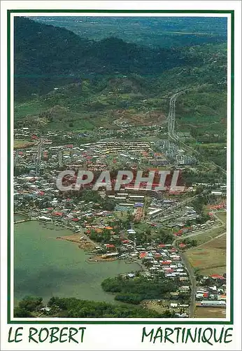 Moderne Karte Martinique vue aerienne du robert
