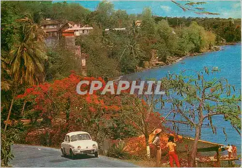 Cartes postales moderne Martinique La Cote Caraibe Environs de Schoelcher et du Lido