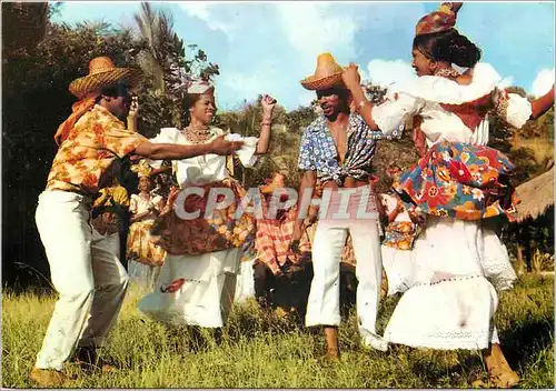 Cartes postales moderne Martinique Danses folkloriques ballet Loulou Boislaville