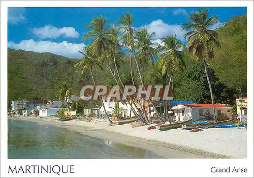 Moderne Karte Martinique Grand Anse