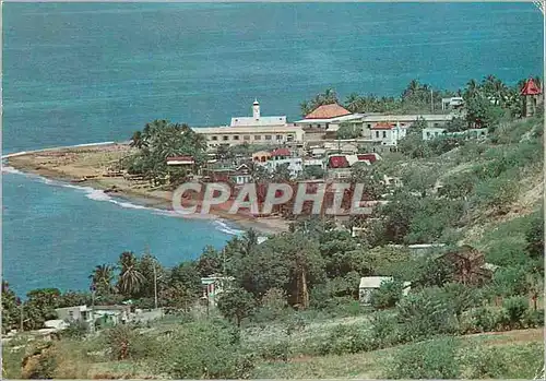 Moderne Karte Martinique Precheur Le Bourg Precheur Village