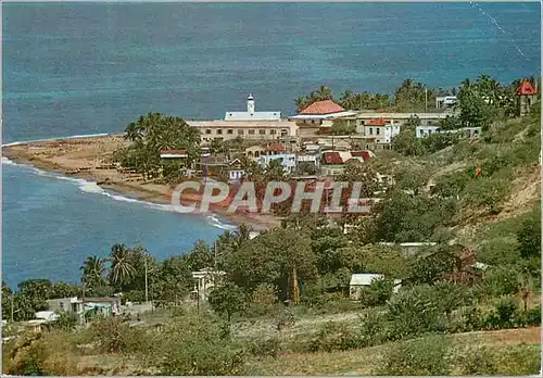 Moderne Karte Martinique Precheur Le Bourg Precheur Village