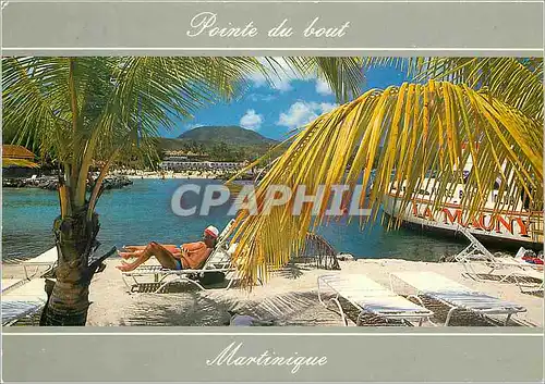 Moderne Karte Martinique Pointe du Bout