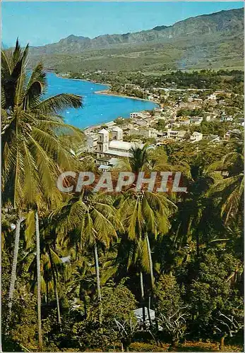 Cartes postales moderne Martinique Saint-Pierre Vue sur la ville depuis le Morne d'Orange