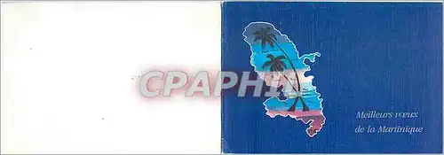 Cartes postales moderne Martinique Meilleurs voeux de la Martinique