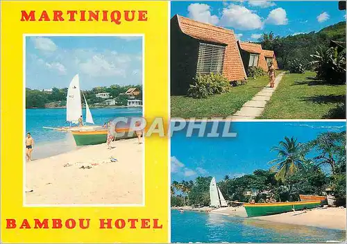 Moderne Karte Martinique Bambou Hotel
