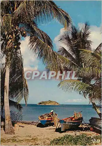 Cartes postales moderne Martinique Antilles Radieuses Plage de pecheurs
