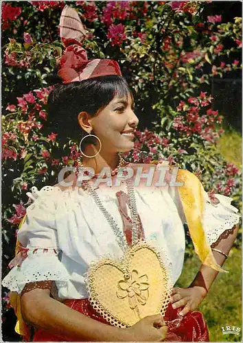 Cartes postales moderne Martinique Folklore antillais Danseuse du groupe folklorique Loulou Boislaville