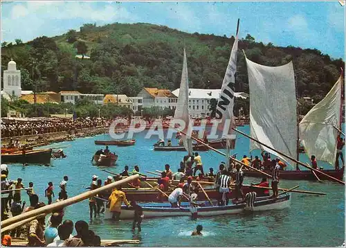 Cartes postales moderne Martinique Trinite La fete patronale Bateaux