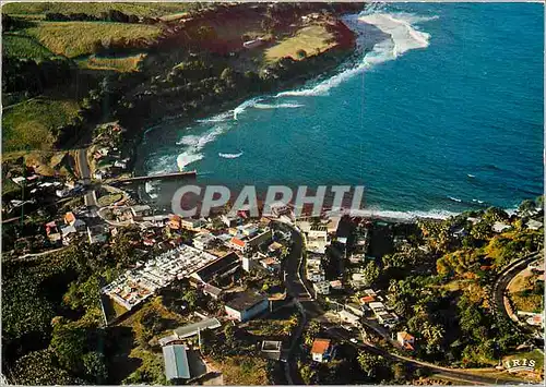 Moderne Karte Martinique Marigot Vue aerienne