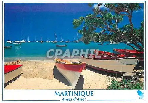 Moderne Karte Martinique Anses d'Arlet