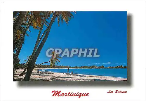 Moderne Karte Martinique Les Salines
