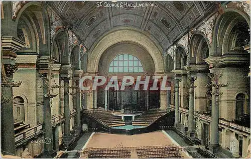 Cartes postales St Georges Hall Liverpool