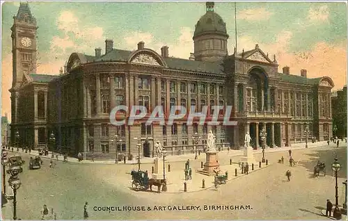 Cartes postales Birmingham Council House & Art Gallery