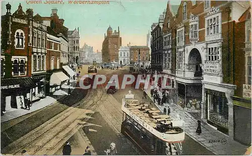 Cartes postales Wolverhampton Queen Square Tramway