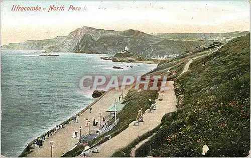 Cartes postales Ilfracombe North Parade