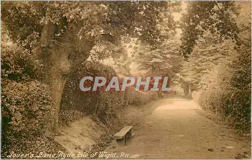 Cartes postales Lover's Lane Ryde Isle of Wight