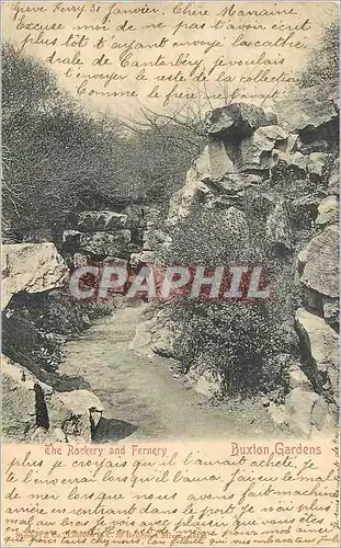 Cartes postales Buxlon Gardens The Rockery and Fernery