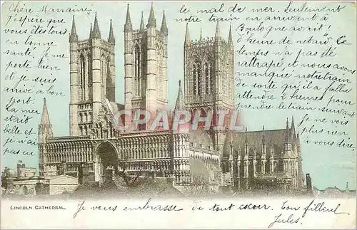 Cartes postales Lincoln Cathedral