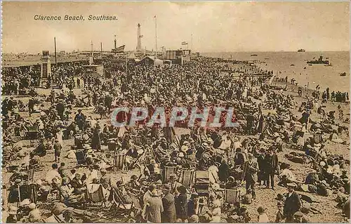 Cartes postales Clarence Beach Southsea