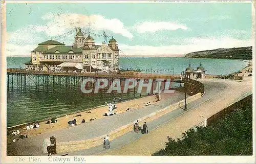 Ansichtskarte AK The Pier Colwyn Bay