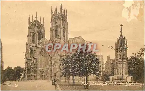 Cartes postales The Minster West Front York