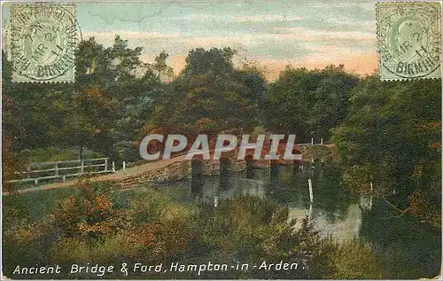 Cartes postales Ancient Bridge & Ford Hampton in Arden