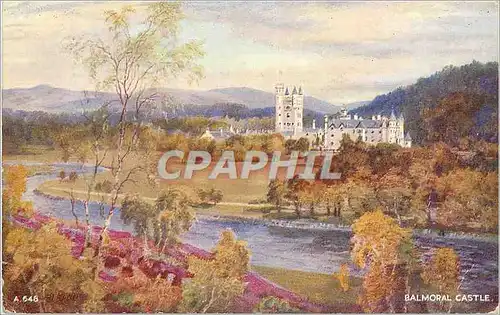 Cartes postales Balmoral castle