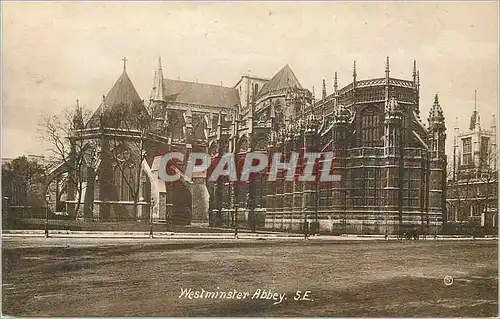 Ansichtskarte AK Westminster abbey S E grand britain