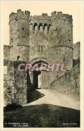 Cartes postales Carisbrooke castle the cate house england