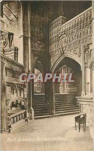 Cartes postales North ambulotory westminster abbey