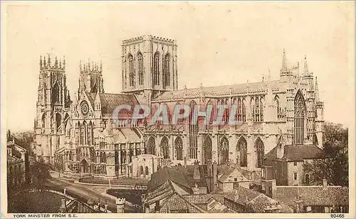 Cartes postales York minster from S E