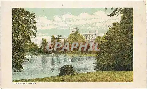 Cartes postales The home office