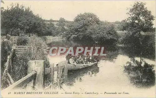 Cartes postales Marist brithers college grove ferry canterbary promenade sur l'eau
