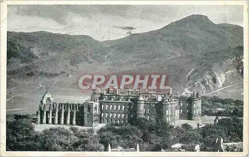 Ansichtskarte AK Edinburgh holyrood palace and arthur's seat