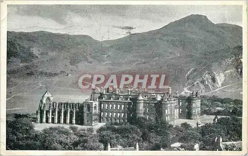 Cartes postales Edinburgh holyrood palace and arthur's seat