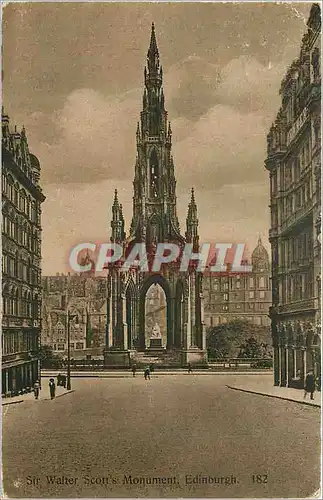 Cartes postales Edinburgh sir walter sott's monument