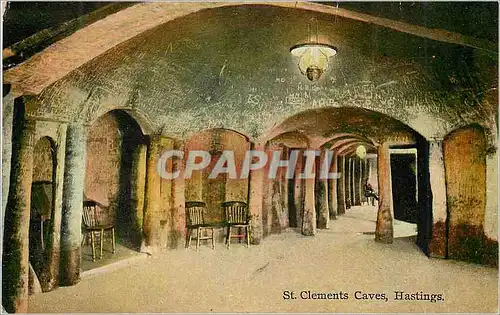 Cartes postales St clemnts caves hastings