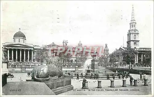 Cartes postales London st martin in the fields trafalcar square