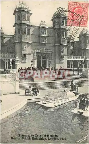 Cartes postales London entrance to court of honoun franco british exhibition