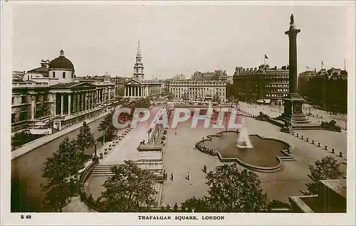 Cartes postales London trafalgar square