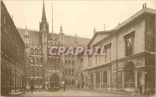Cartes postales London the guidhall