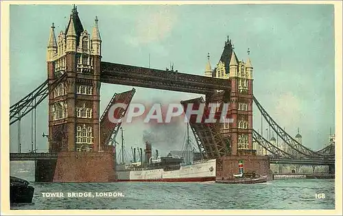 Cartes postales London tower bridge Bateau