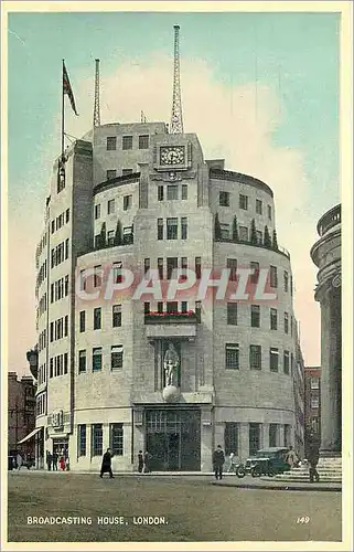 Cartes postales London broadcasting house