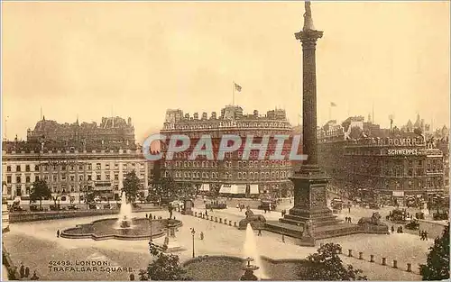 Cartes postales London tragalgar square