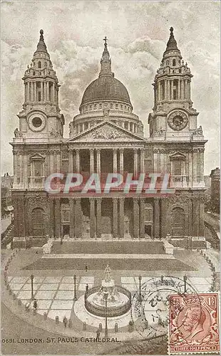 Cartes postales London st paul's cathedral