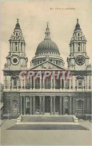 Cartes postales London st paul's