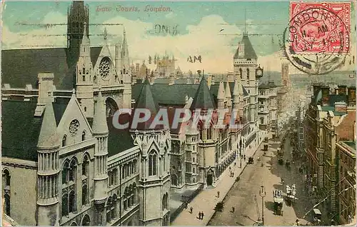 Cartes postales London law courts